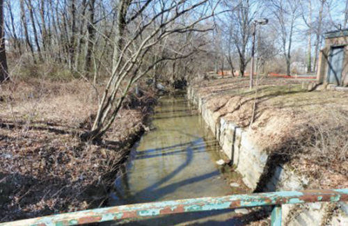 Watts Branch pre-restoration